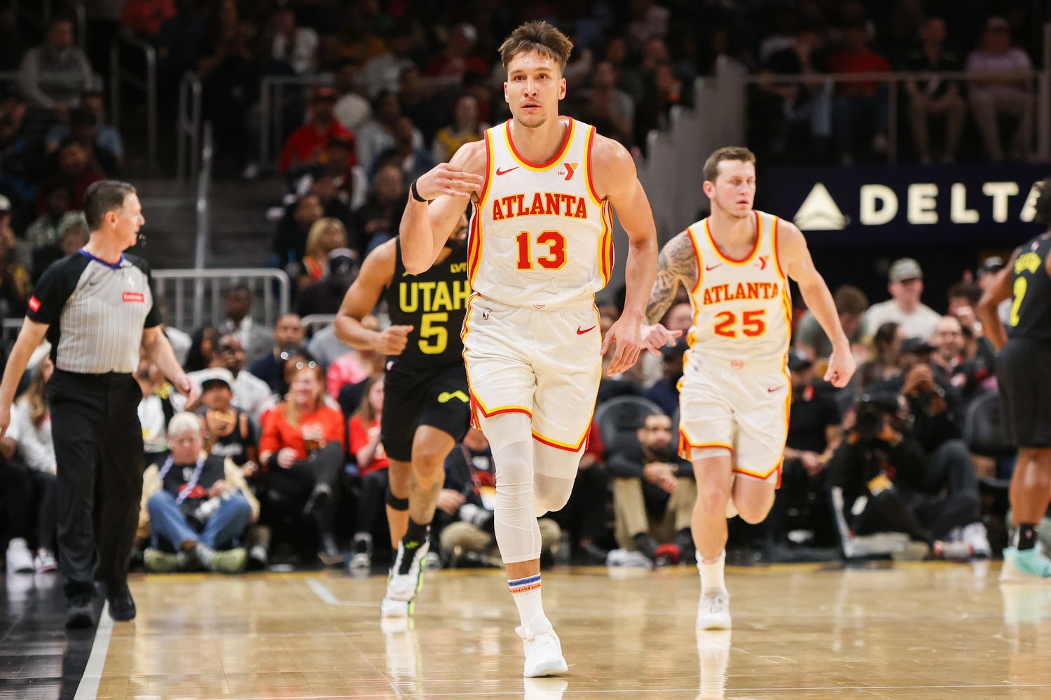 Hawks guard Bogdan Bogdanovic